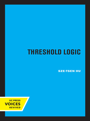 cover image of Threshold Logic